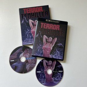 Vinegar Syndrome 4K Ultra HD Terror at Tenkiller Blu-ray- LTD ED Slipcover-bonus